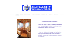 Desktop Screenshot of capitalcityglassnm.com